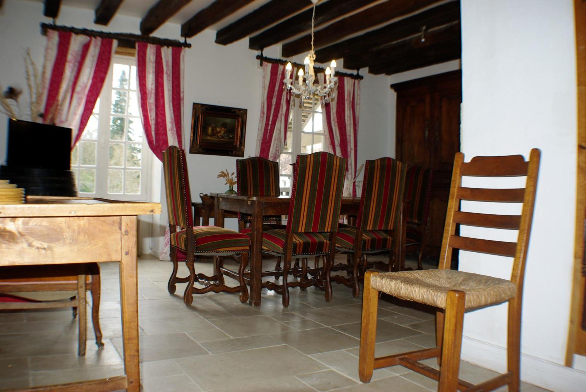 Maison D'Hotes Moulin Du Bas Pese Mont-pres-Chambord Ruang foto