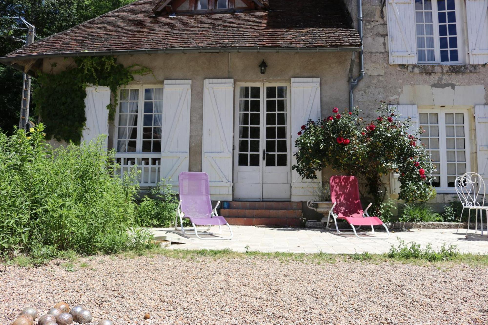 Maison D'Hotes Moulin Du Bas Pese Mont-pres-Chambord Ruang foto